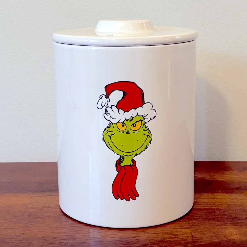 The Grinch Grinchmas Kitchen Canister Cookie Jar